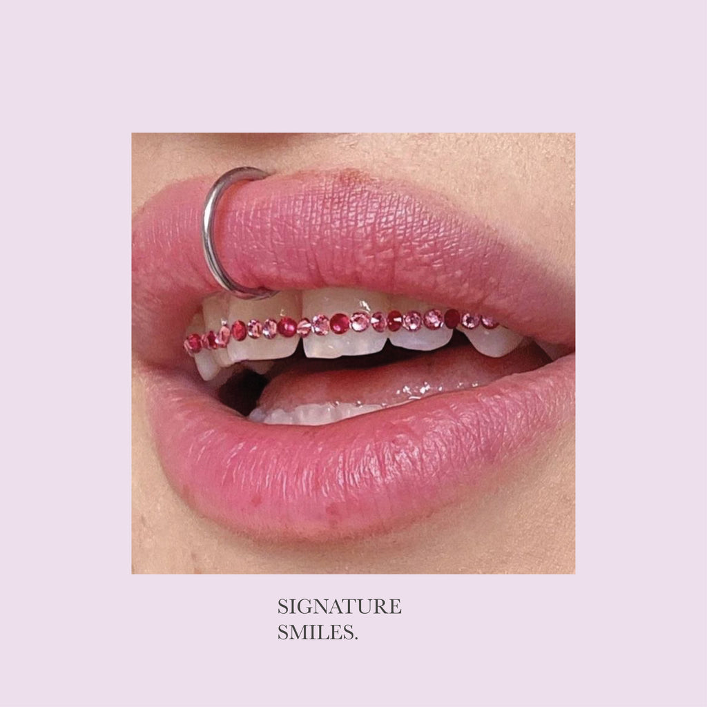 Red & Pink Line DIY Tooth Gem Kit